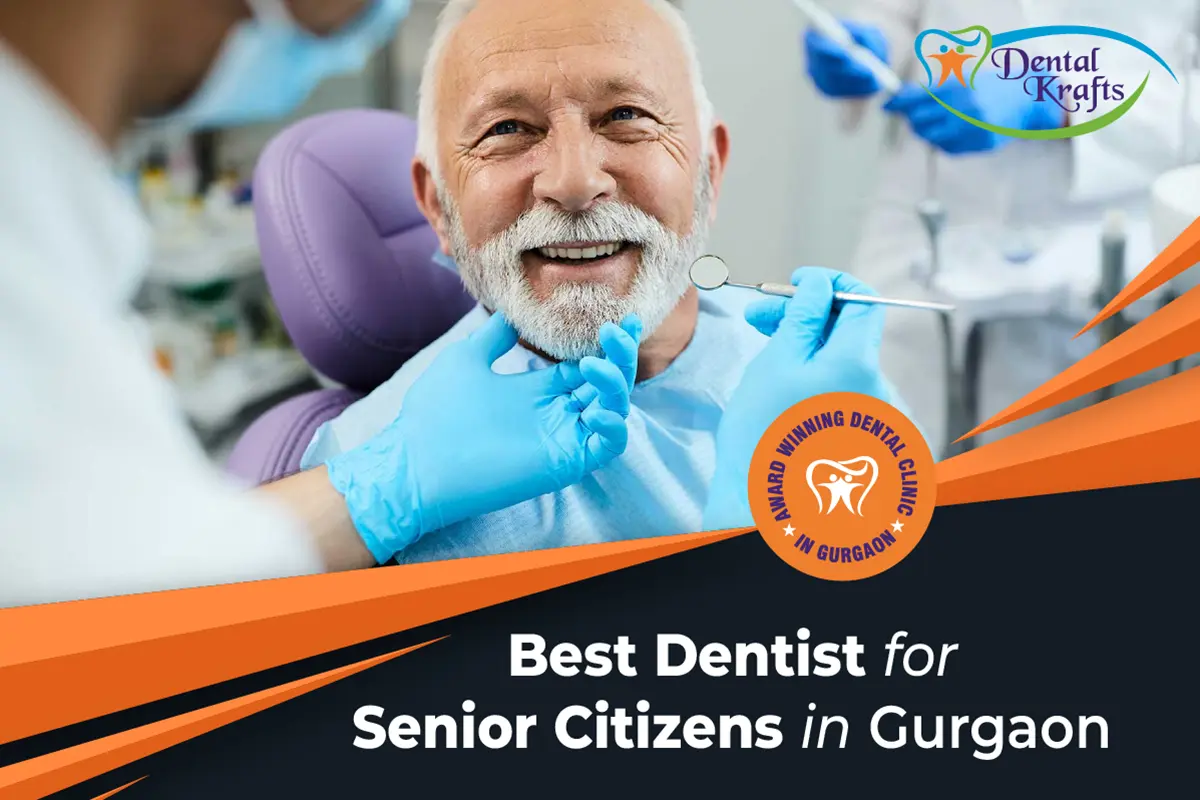 Senior man receiving dental checkup at clinic 